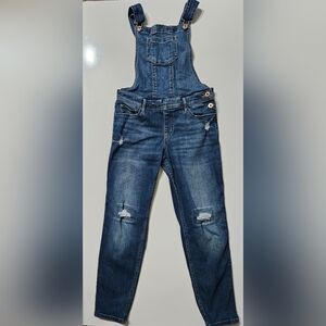 Abercrombie & Fitch girls denim overalls size 13/14.